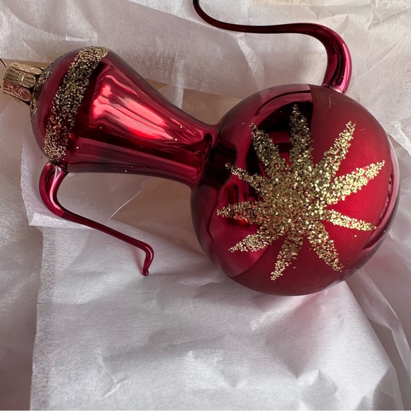 Tea Pots Christmas Ornaments Glass 7 pieces - Picture 13 of 16